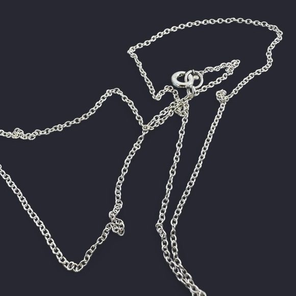 Rose Quartz Stone Pendant Sterling Silver Necklace - Picture 4 of 4